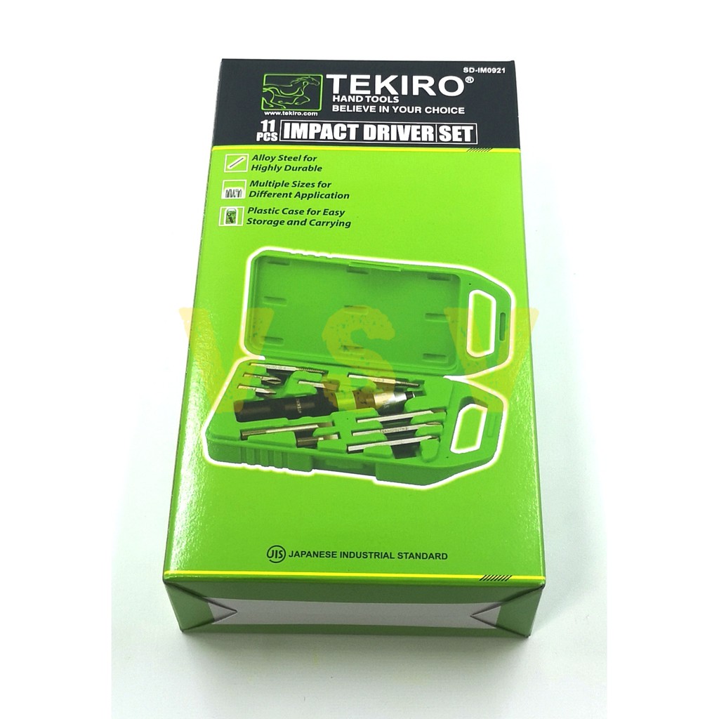 TEKIRO OBENG GETOK 11 PCS / Obeng getok 11pc / obeng ketok