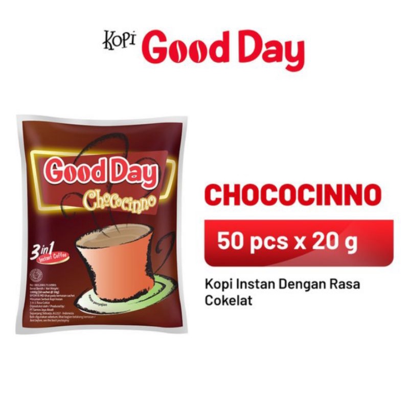 

Good Day Chococinno 50 x 20 Gr