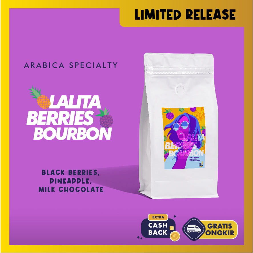 

Kopi Arabika LALITA BERRIES BOURBON 500g | Single Origin Specialty