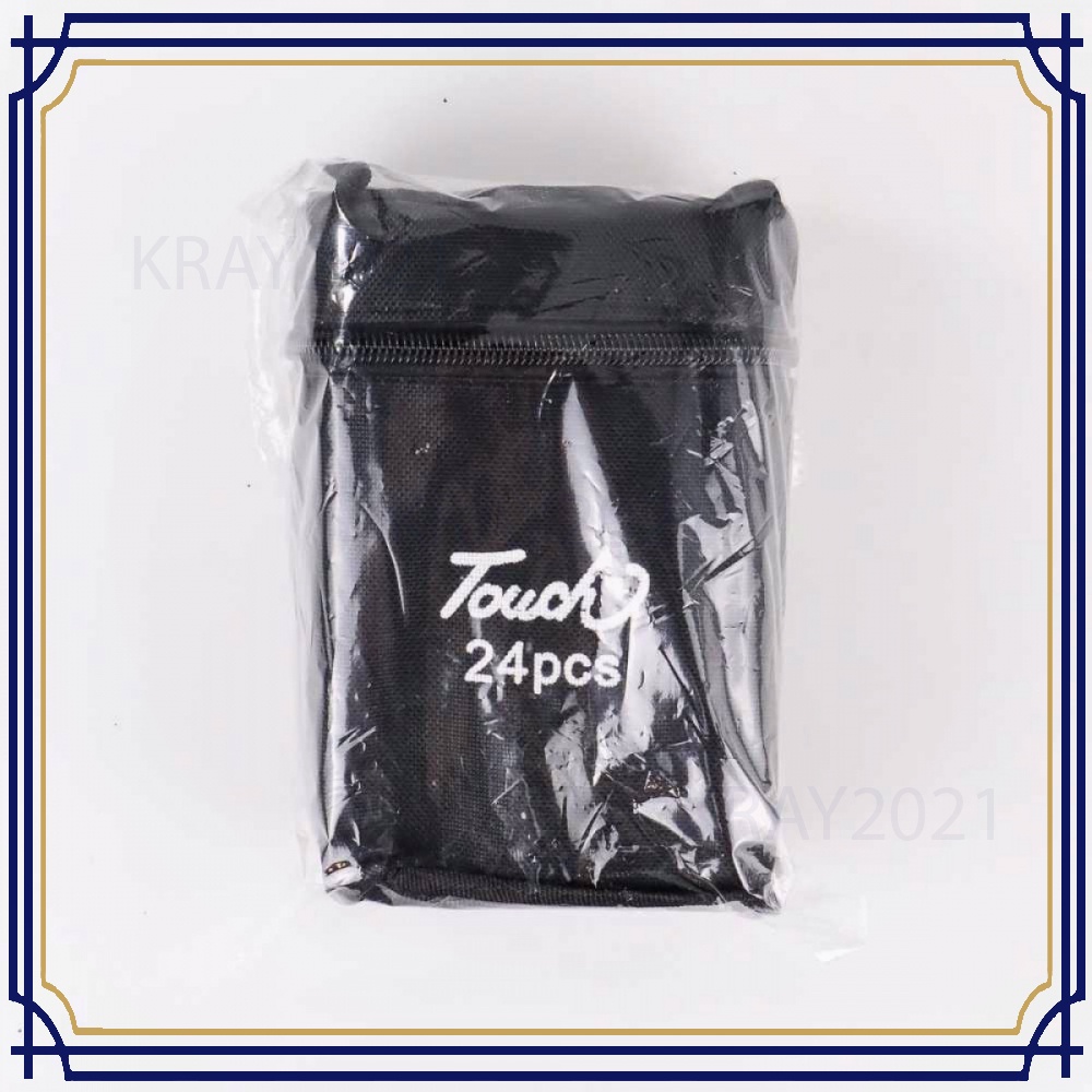 Spidol Dual Side Fine Art Brush Pen Art Marker Set AK190