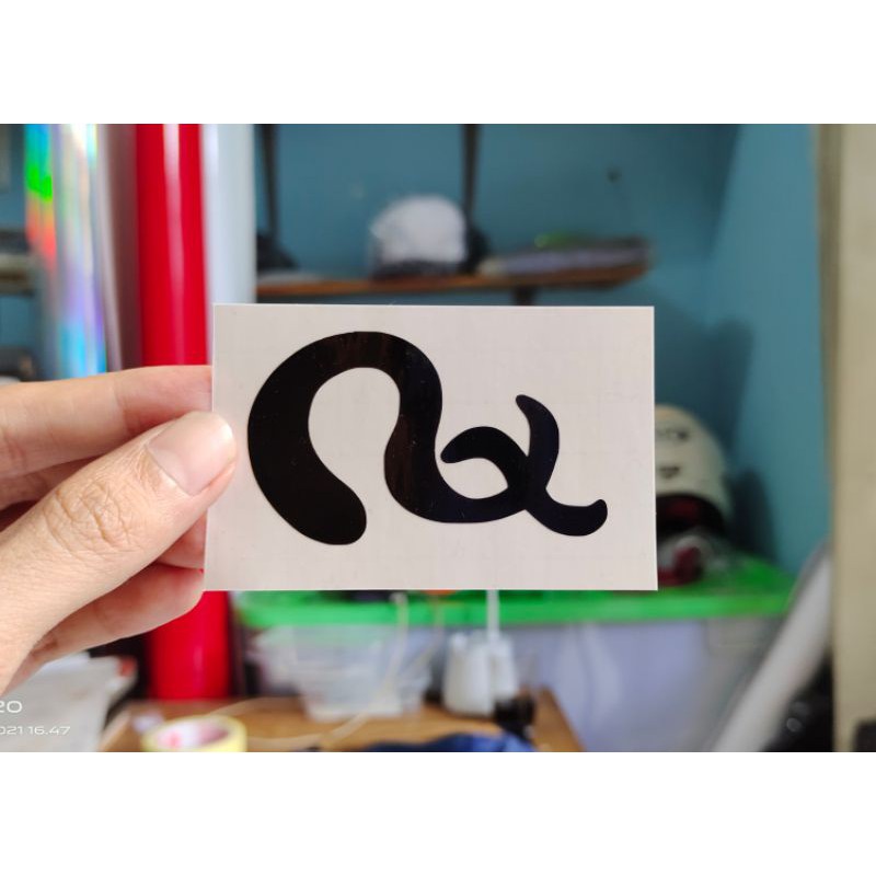 

stiker cutting kamen rider 2 custom cutting stiker murah