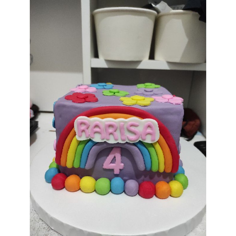 

cake ulang tahun hias fondant