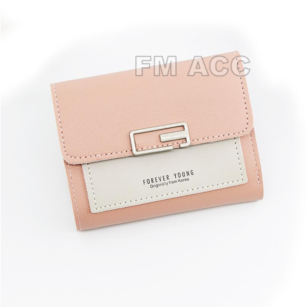 DOMPET WANITA LIPAT PENDEK IMPORT KOREA / DOMPET MINI WANITA WALLET TERBARU