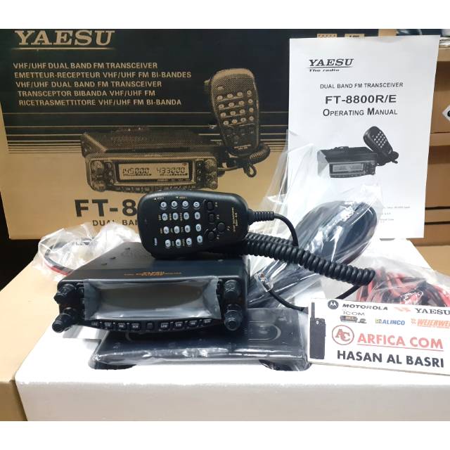 Jual RADIO RIG YAESU FT 8800 DUALBAND ORIGINAL - JUAL RADIO RIG YAESU ...