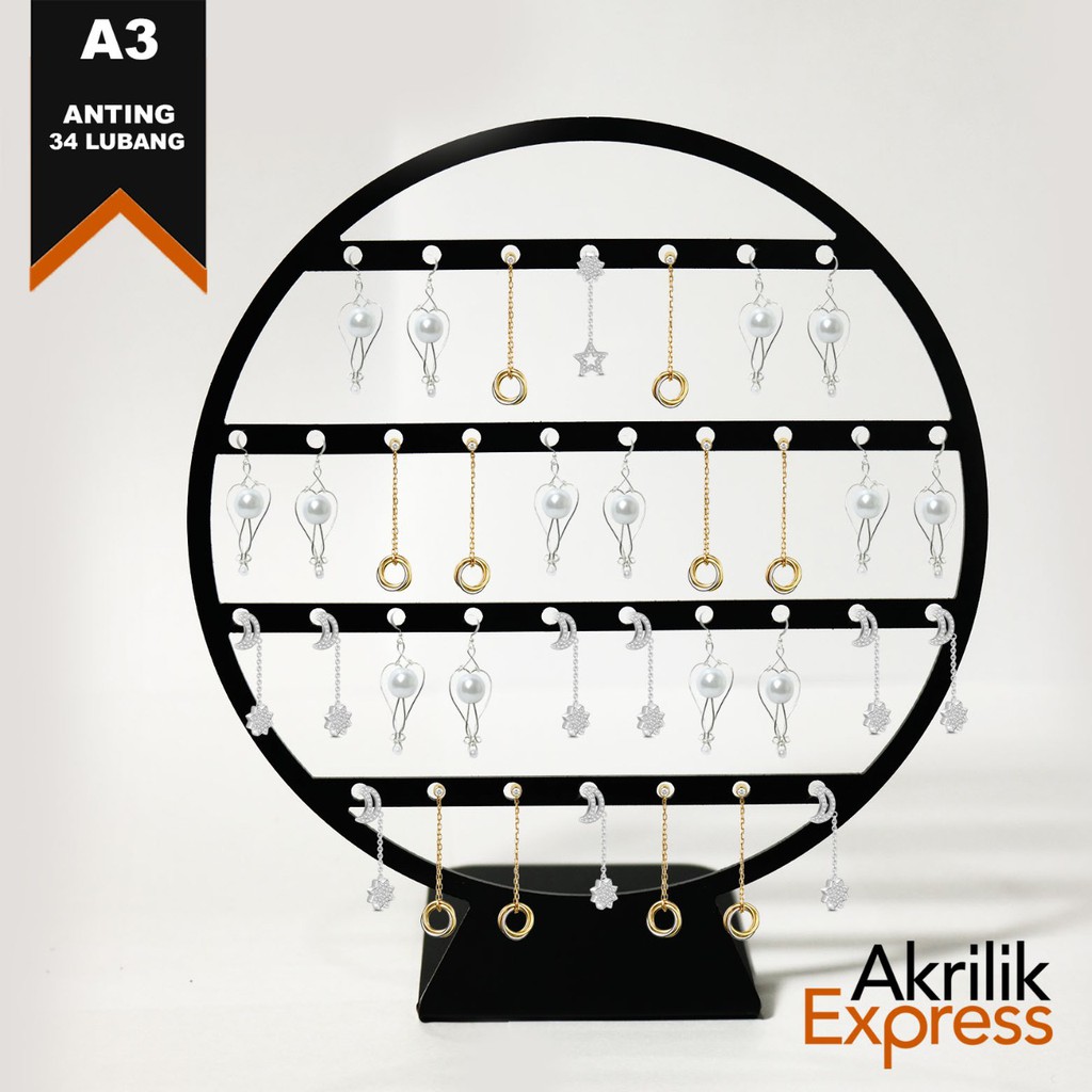 display anting / tempat anting / kotak perhiasan