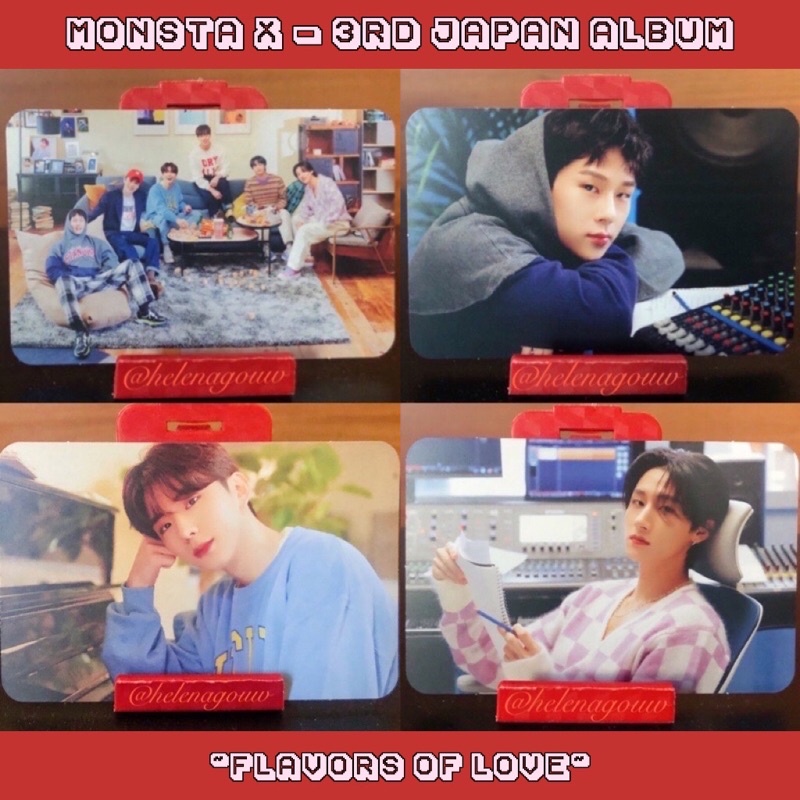 Monsta X 3rd Japan Album - Flavors Of Love PC
