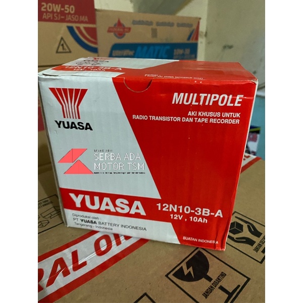 Aki Motor Yuasa YB3L-B Basah RXKing RX King RXK Suzuki Satria Ninja R Ninja 150