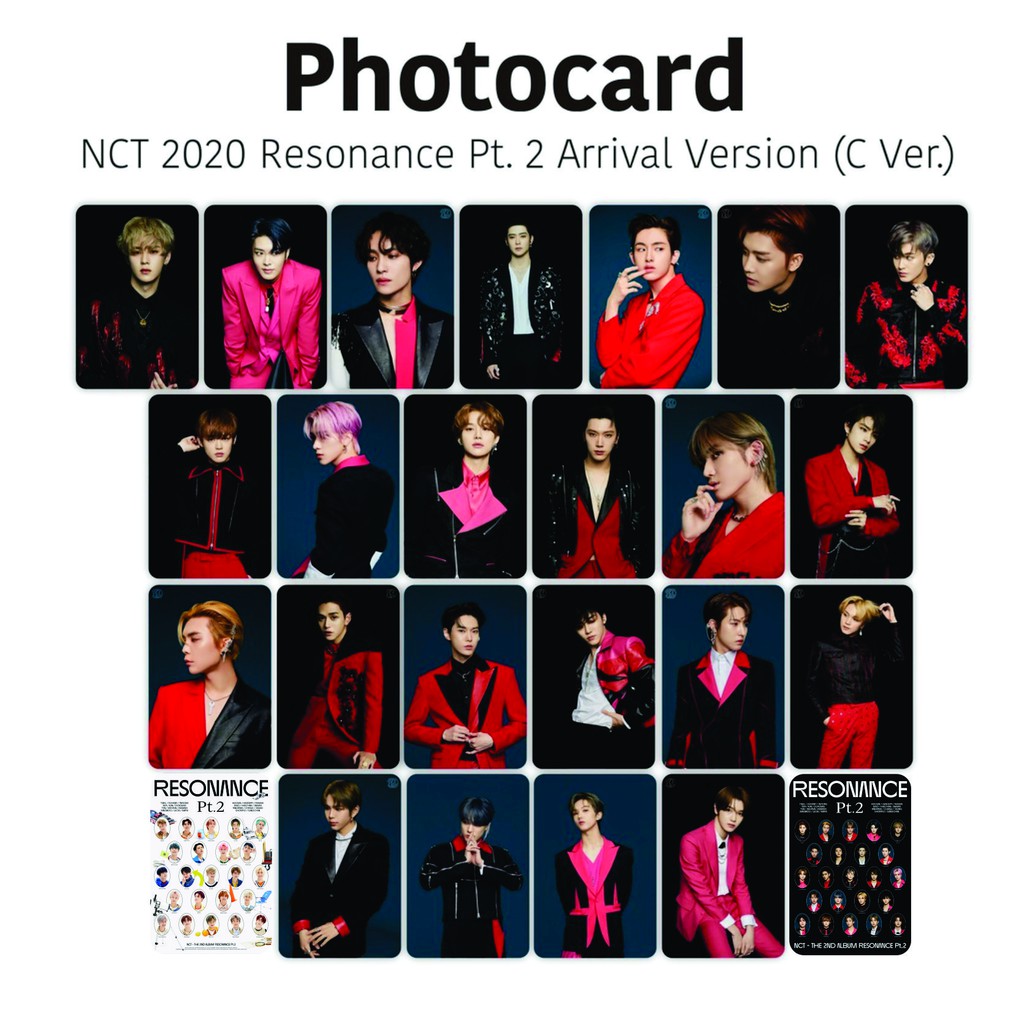 Photocard NCT Resonance pt2 Dark Ver