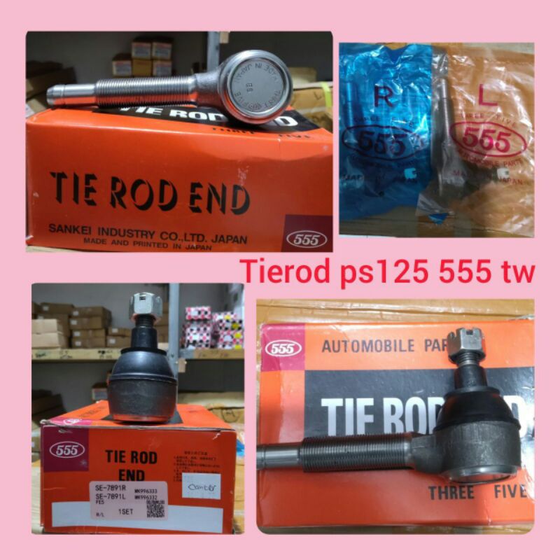 tierod tie rod end ps125 canter 555 ori 1set