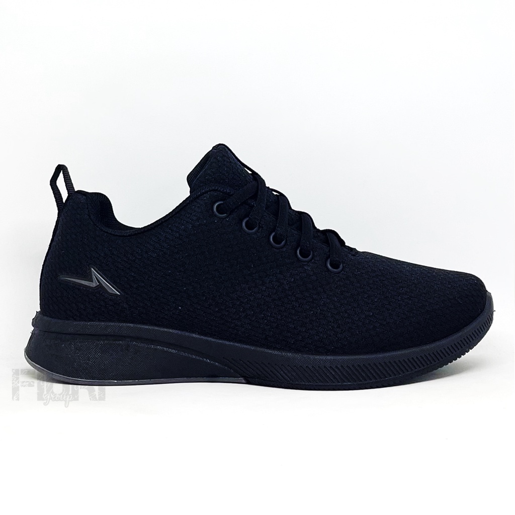 FIURI - ANDO ORIGINAL - BSC ASHER PINO FULL HITAM 29-43 - SEPATU SNEAKERS SPORT KANVAS SOL KARET WANITA PRIA - SEPATU KETS TRENDY ANAK PEREMPUAN LAKI-LAKI - SEPATU OLAHRAGA LARI FITNES KERJA KULIAH SEKOLAH SD SMP SMA BERTALI CEWEK COWOK MURAH PROMO DISKON