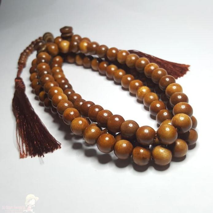 TASBIH 99 KAYU STIGI LAUT ORIGINAL - TENGGELAM DALAM AIR