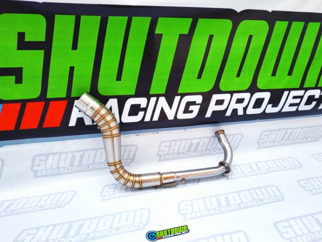 Pipa Leher Knalpot Racing Mio J - Mio GT - Mio M3 - Mio Z - Fino FI - Soul GT - Mio i125-1