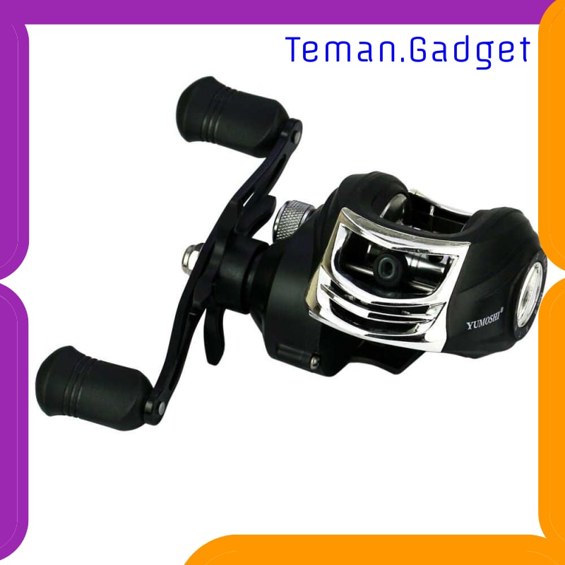 TG-IF247 YUMOSHI AK201 REEL PANCING BAITCASTING 18+1 BALL BEARING 7.2:1