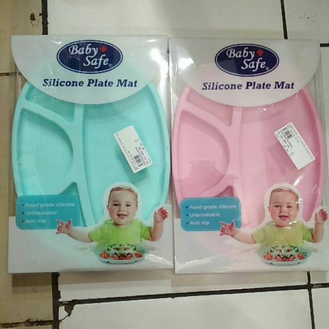 Baby safe silicone plate