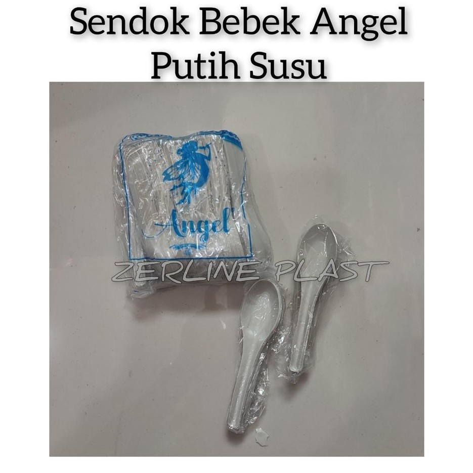 Sendok BEBEK Angel PUTIH SUSU