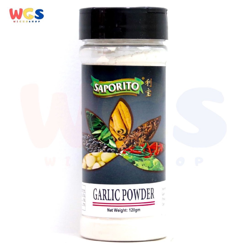 Saporito Garlic Powder 120 gr - Bubuk Bawang Putih