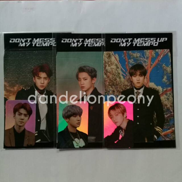 (READY STOCK) EXO STANDEE + HOLOGRAM PC BAEKHYUN
