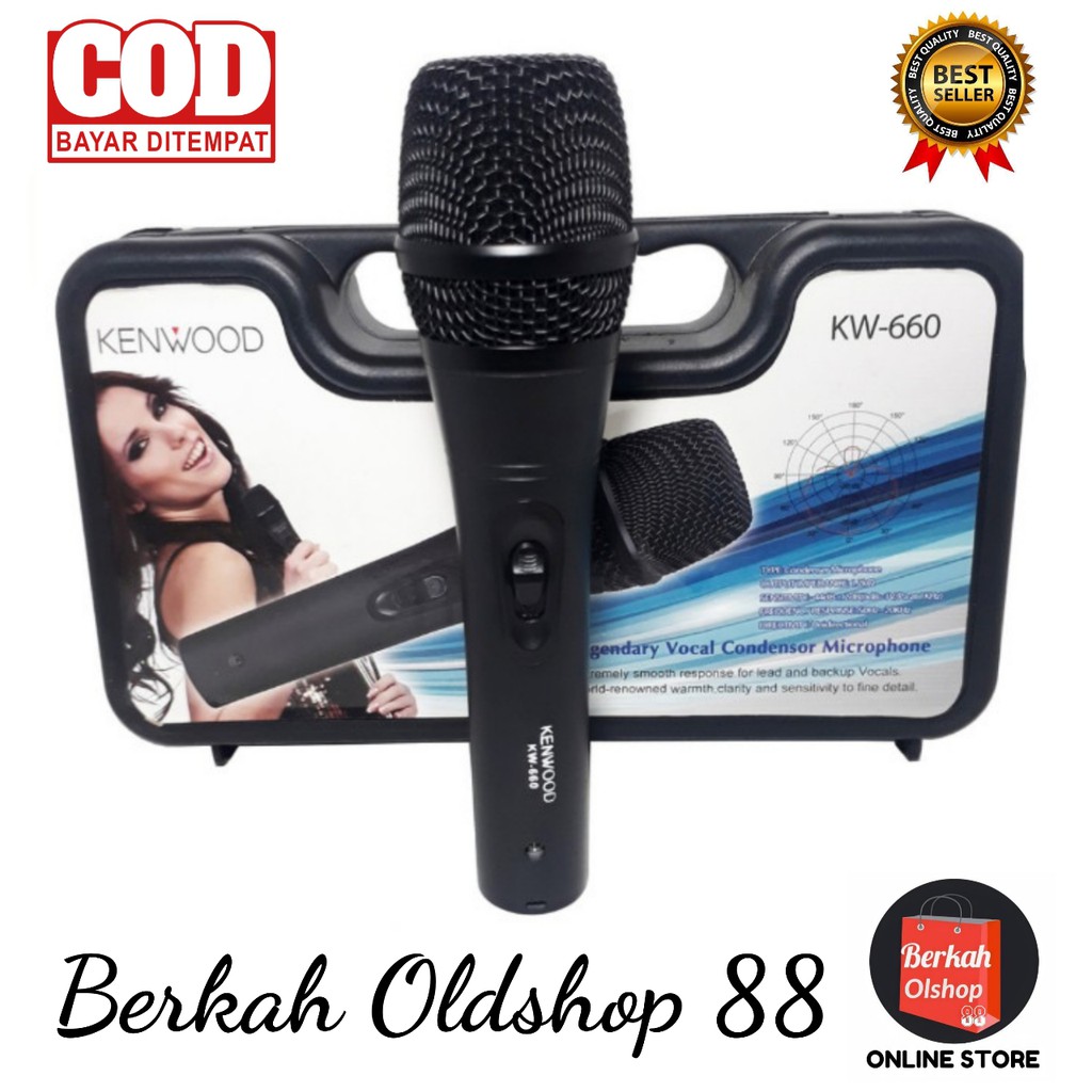 BERKAH OLDSHOP 88 - MIC KABEL KENWOOD KW660 KW 660 KOPER,MICROPHONE KABEL KENWOOD KW660 KW 660 KOPER