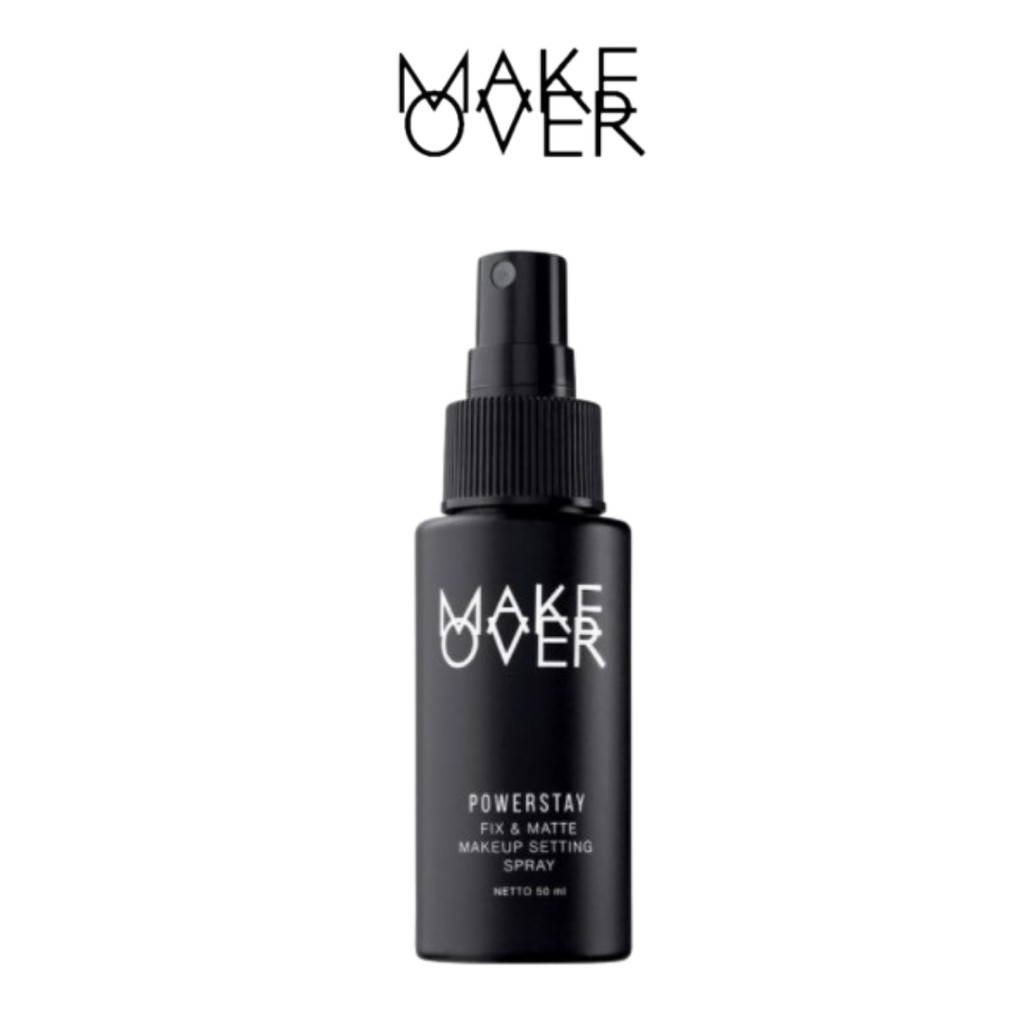 ★ BB ★ MAKE OVER Powerstay Fix &amp; Matte Makeup Setting Spray 50ml