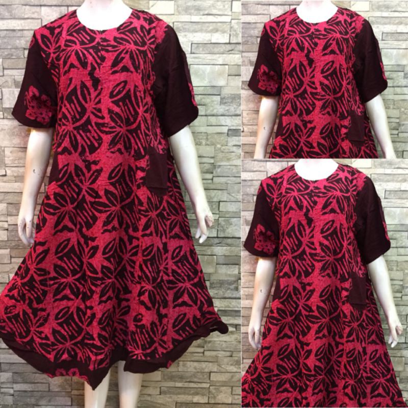 2. DASTER MARINA HANA RESLETING | BATIK PEKALONGAN | DASTER BATIK KEKINIAN CAP TEBAL | PUTRI DIANA-Resleting 26