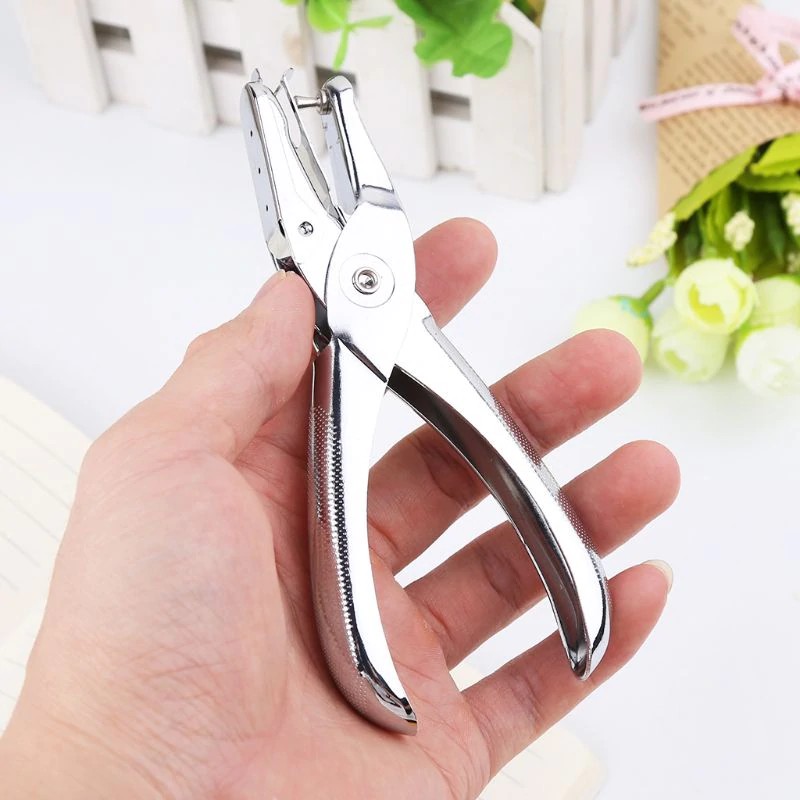 

Free Ongkir ya School Office Metal Single Hole Puncher Hand Paper Punch Scrapbooking Punches 6