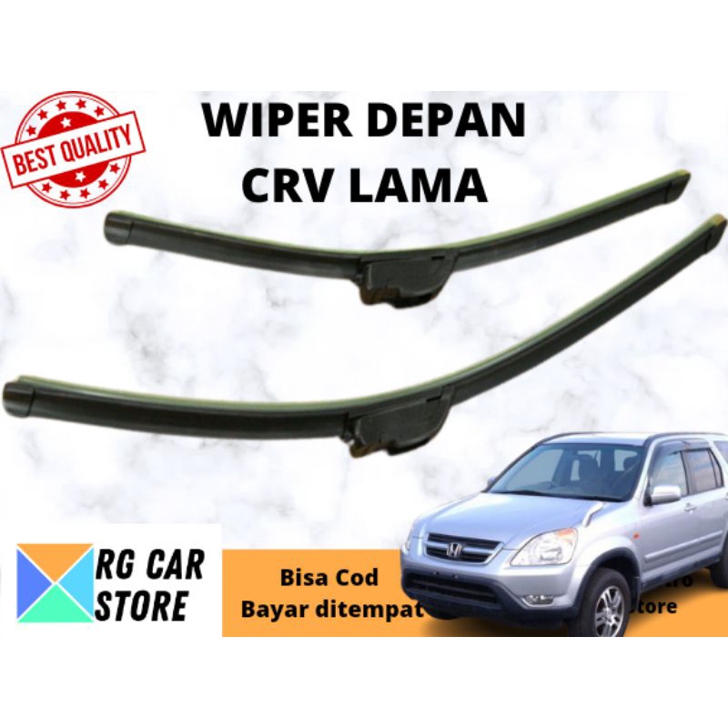 WIPER CRV 2003-2006 FRAMELESS ISI 2PCS DIJAMIN PNP TINGGAL PASANG BERKUALITAS