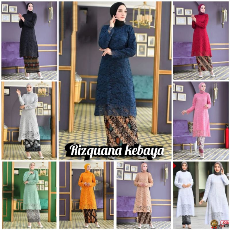 KEBAYA BROKAT TUNIK/TUNIK BROKAT/TUNIK BROKAT MODERN/KEBAYA BROKAT TUNIK MURAH/TUNIK BROKAT JUMBO