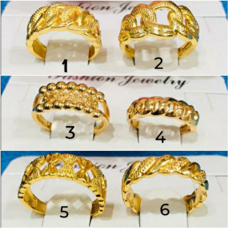 Fourfashion Cincin Dewasa Xuping Motif Kekinian YT146