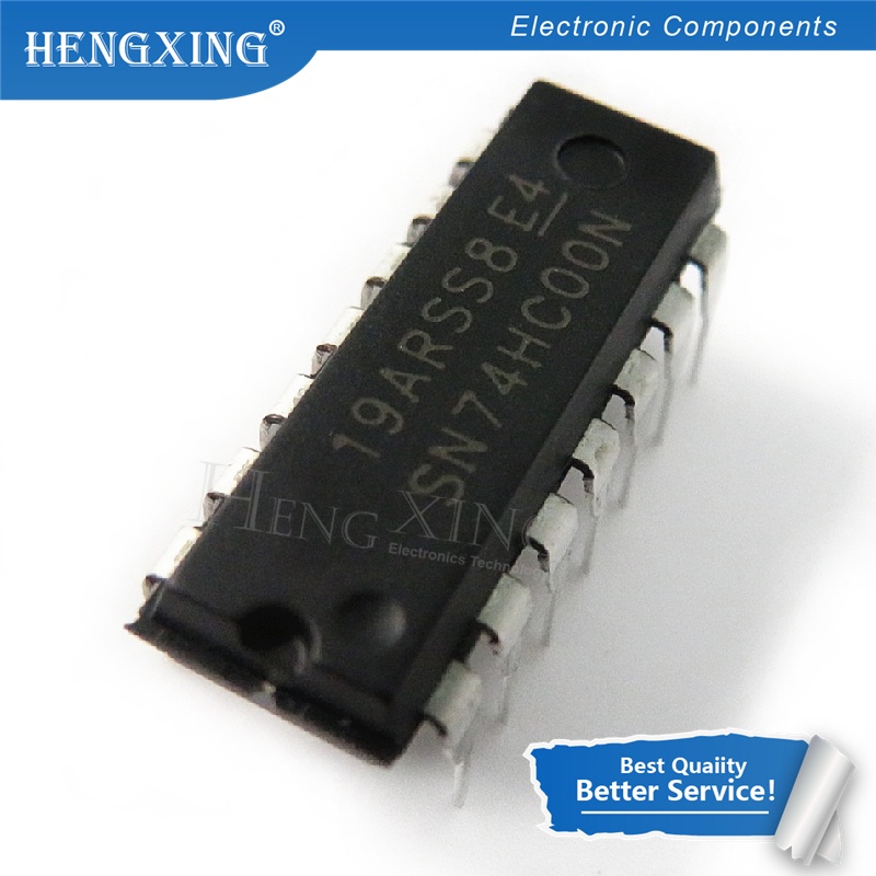 100pcs Ic SN74HC00N 74HC00 SN74HC00 DIP-14 Gates Quad 2-Input