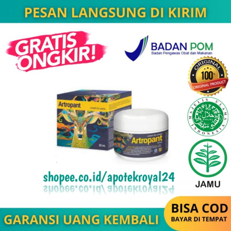Artropant - Artropant Obat Sendi Asli Persendian Tulang - Obat Sendi dan Tulang - Sakit Pinggang