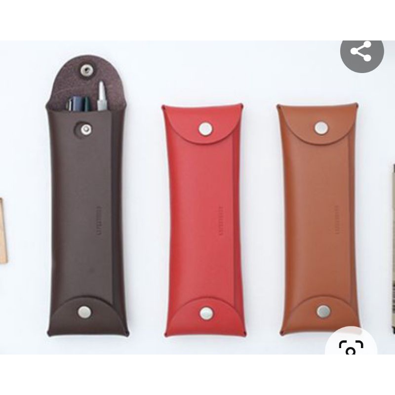 

tempat pensil kulit golden