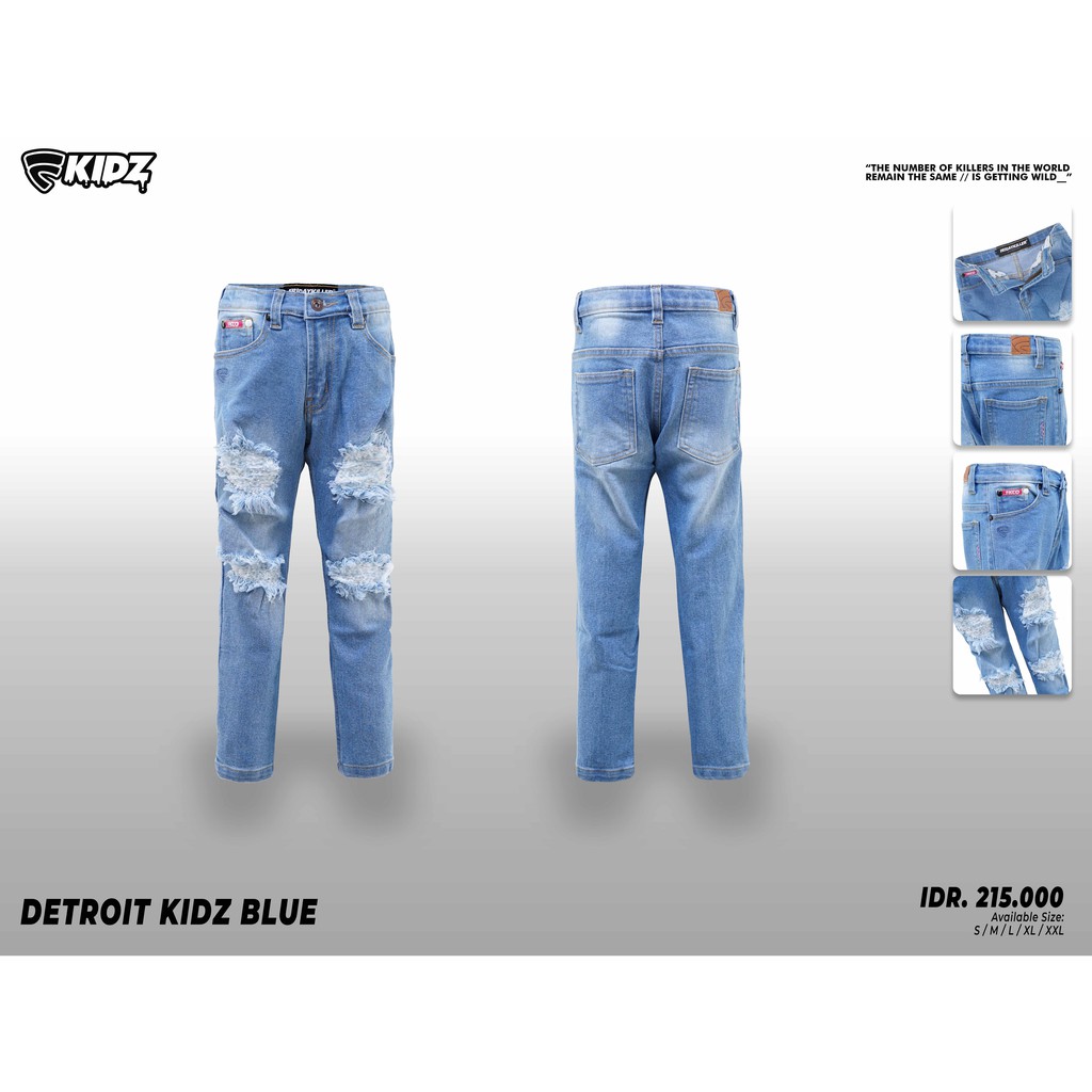 CELANA ANAK ANAK FRIDAY KILLER | DETROIT KIDZ BLUE