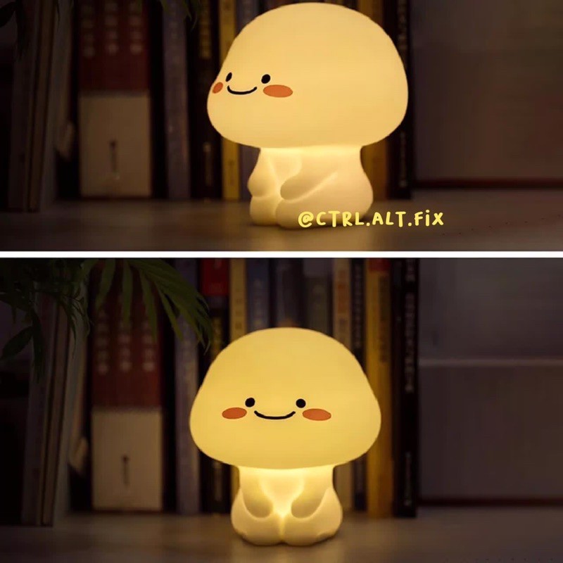 (READY) Lampu Tidur Pentol Quby Lamp (ORIGINAL STARMOLY x BLACK & WHITE) Lampu Tidur Quby Si Pentol