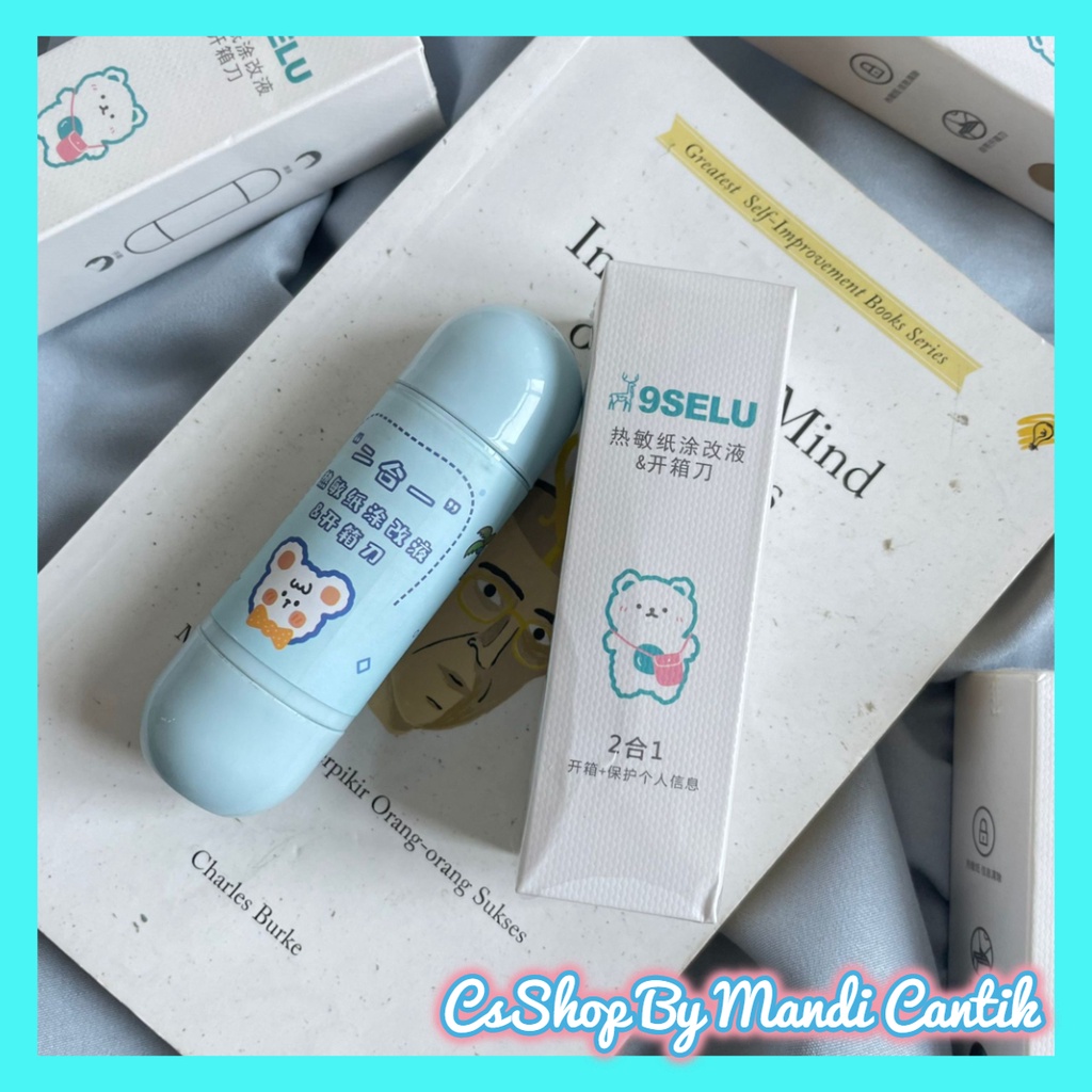 

Roller Stamp and Cutter Stempel Penghapus Kode Resi Bentuk Pil COD
