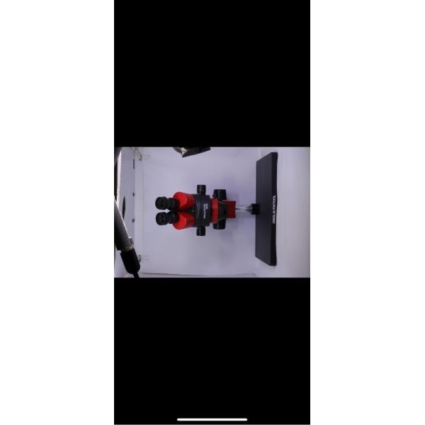 MICROSCOPE STEREO ONGLAI FIXTOOL M3-B3 BLACK RED OROGINAL