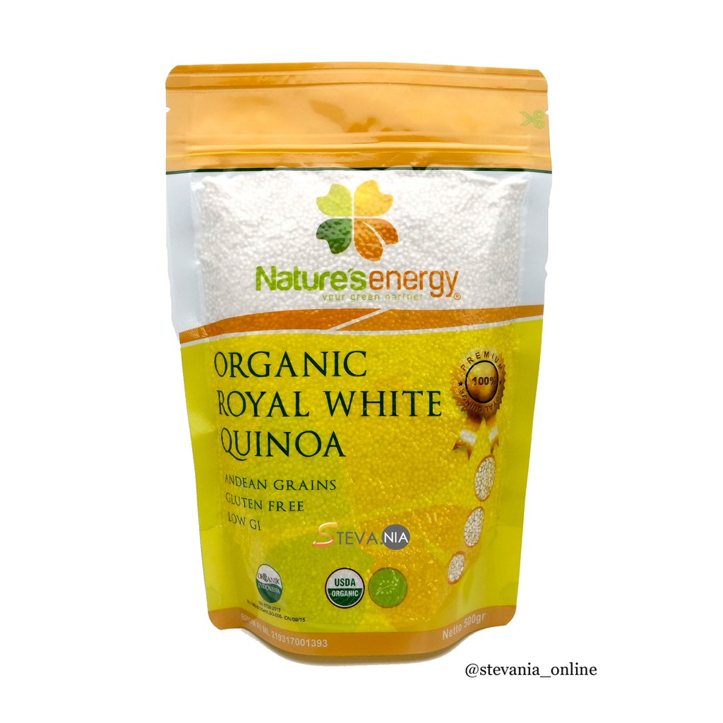 

Natures Energy Organic Royal White Quinoa 500GR