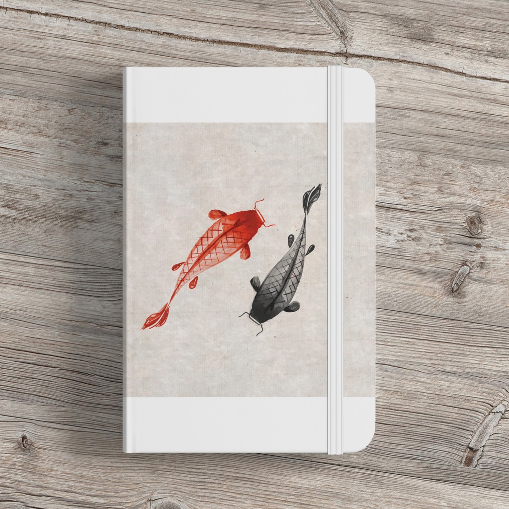 

Yin Yang Bullet Journal Paoletto Notebook Grid 160Halaman