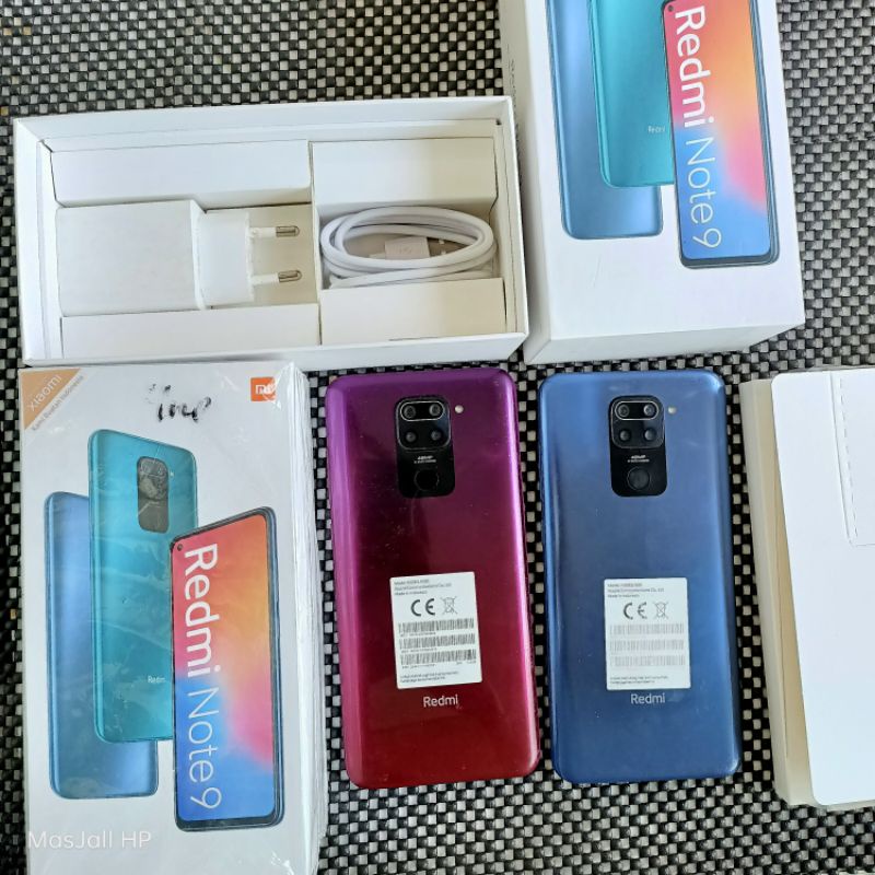 REDMI NOTE 9 6/128 SECOND FULLSET  ORI