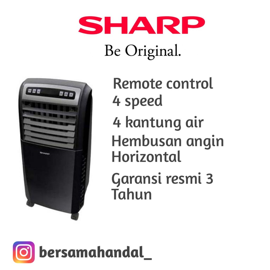 Air Cooler SHARP PJA-55TY Penyejuk Pendingin Ruangan Portable Sharp