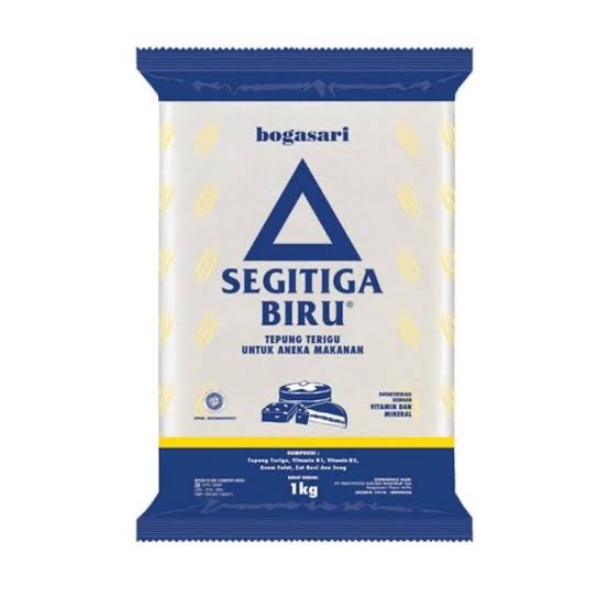 

hbt204tt Tepung Terigu Segitiga Biru 1Kg / Tepung Segitiga Biru 1 Kg Da01D100