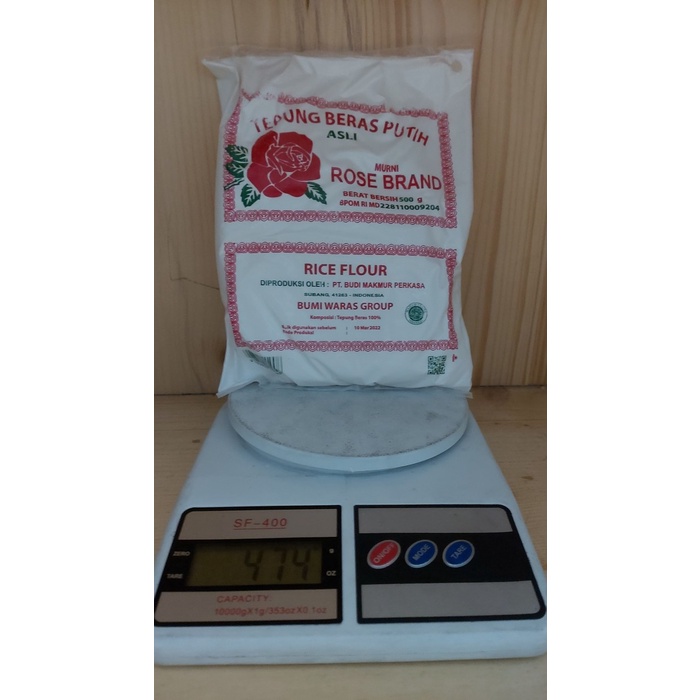 

Tepung Beras Rose Brand 500gr