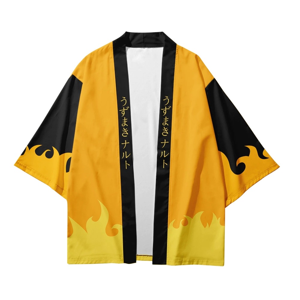 baju Cosplay Kimono Haori Anime Manga Naruto Rikudo Mode bisa custom desain suka suka dari kamu