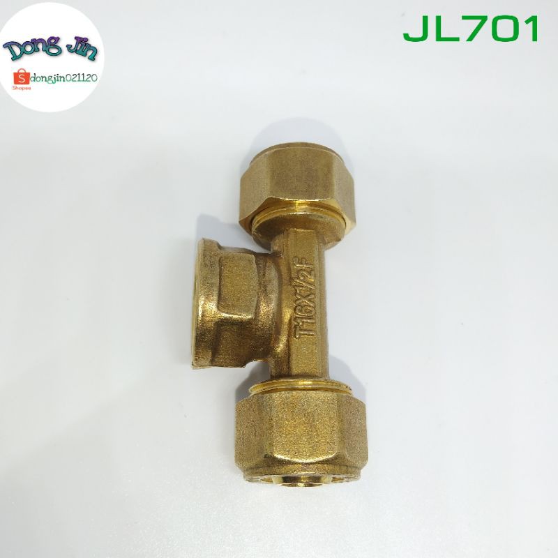 TEE Drat Dalam /Sambungan Pipa nepel  air panas ukuran 1/2 inch JL701