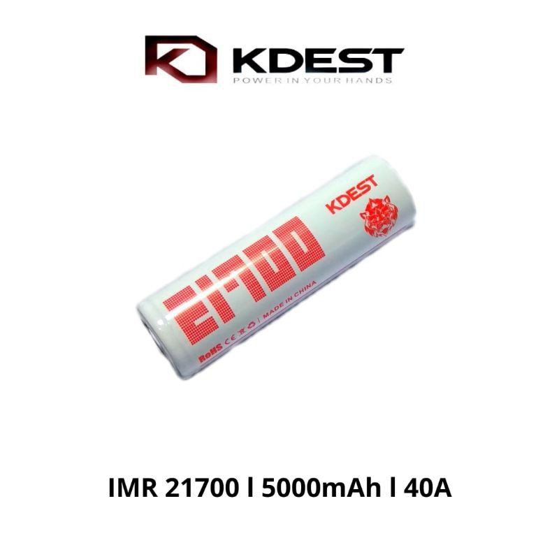 PROMO BATERAI 21700 AUTHENTIC KDEST 5000MAH 40A