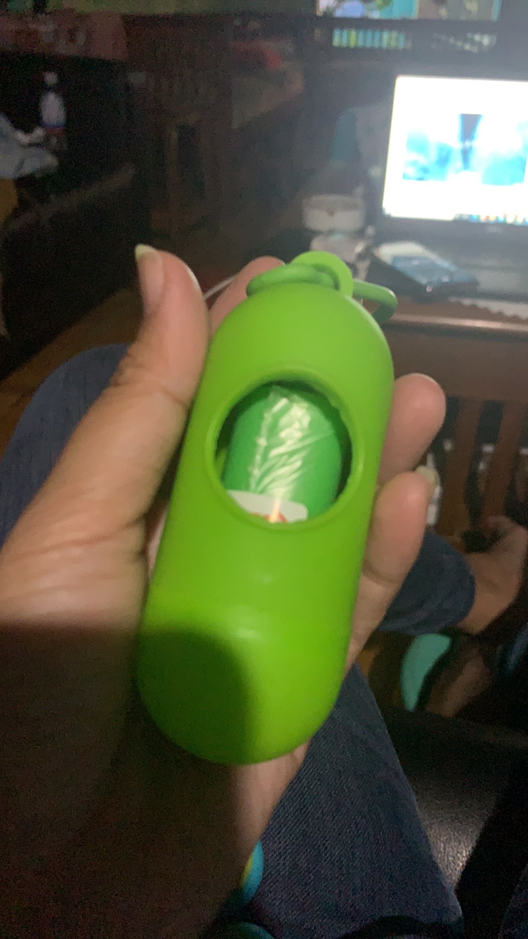 Dispenser Plastik Poop Kucing Anjing Roll Untuk Bungkus Kotoran Random