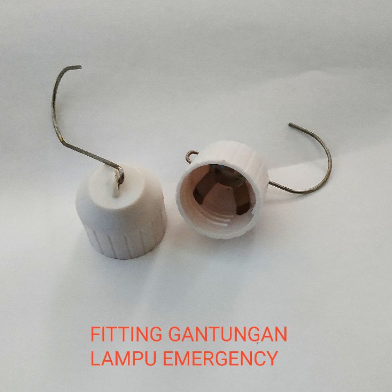 fitting gantungan lampu emergency lampu sentuh