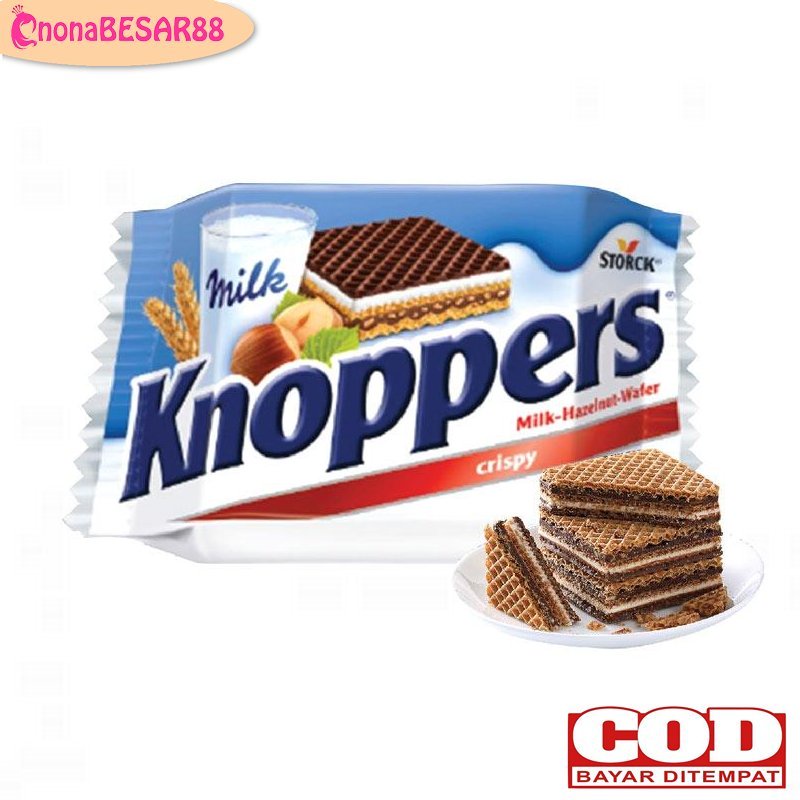 

Storck Knoppers Wafer Krim Coklat & Susu