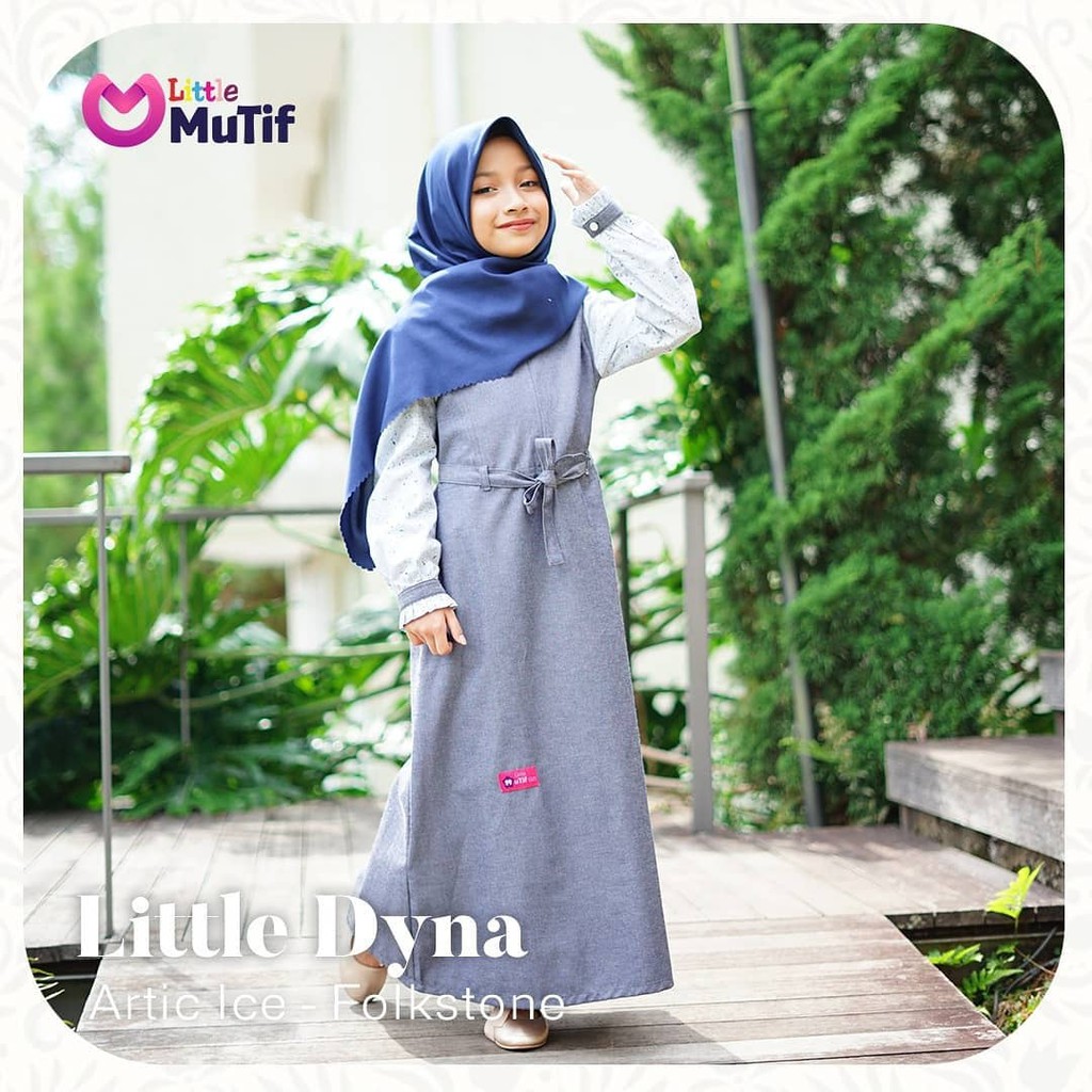 GAMIS ANAK MUTIF LITTLE DYNA