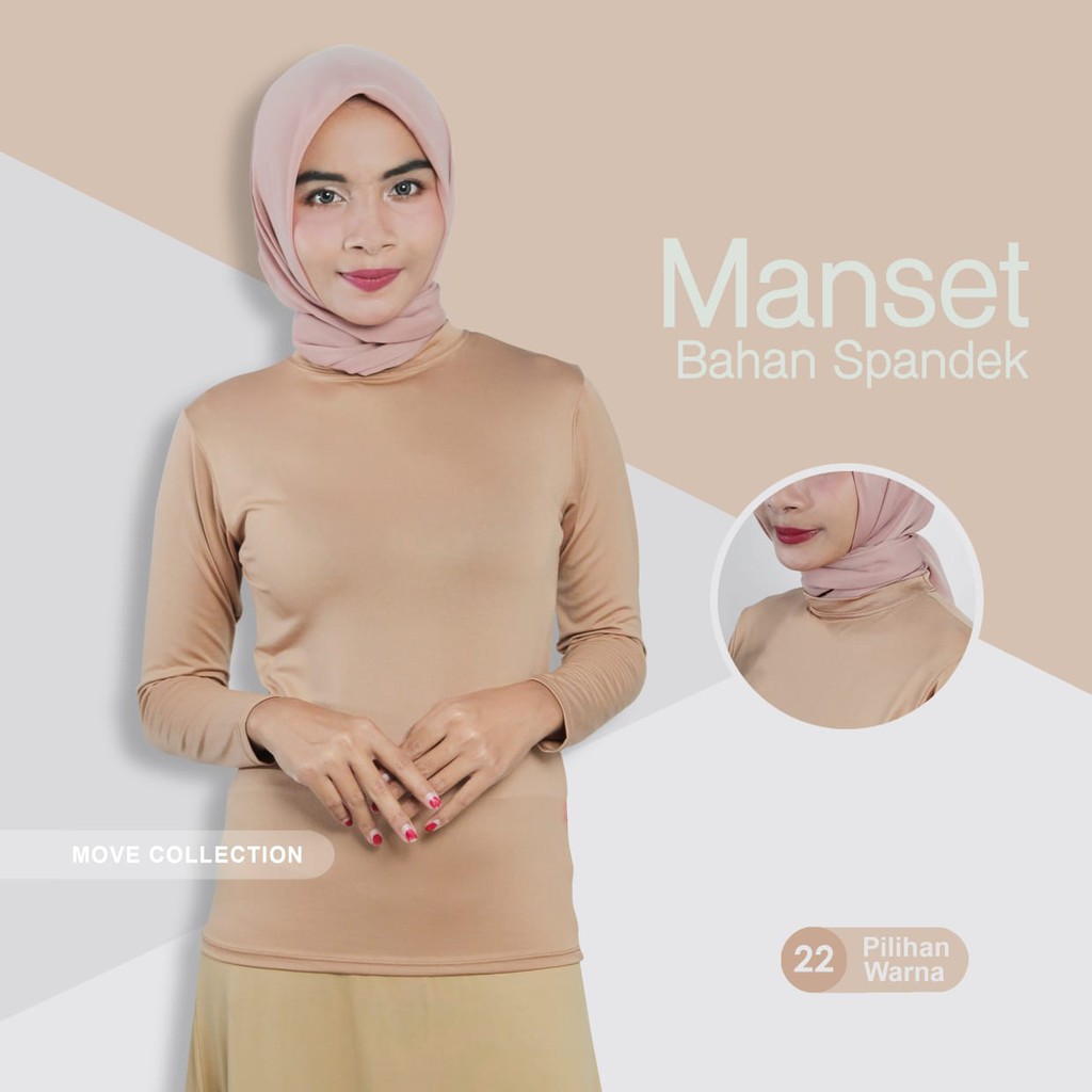 Baju Manset Standar Spandek Licin