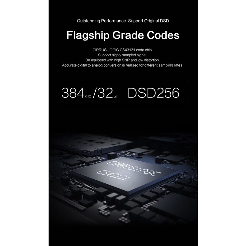 JCALLY JM10 Pro DAC Amplifier HiFi Decoding Cirrus Logic CS43131 DSD256 USB Type C to 3.5mm Lightning USB Computer